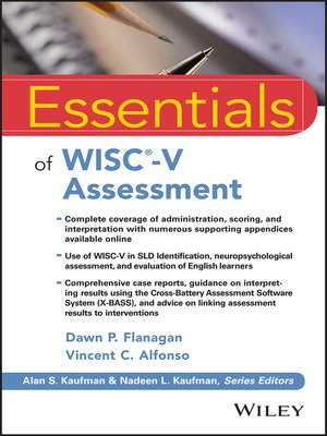 cover image of Essentials of WISC-V Assessment